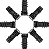 "وصلة إغلاق شريط التنقيط ١٦ ملم أخضر وأسود"