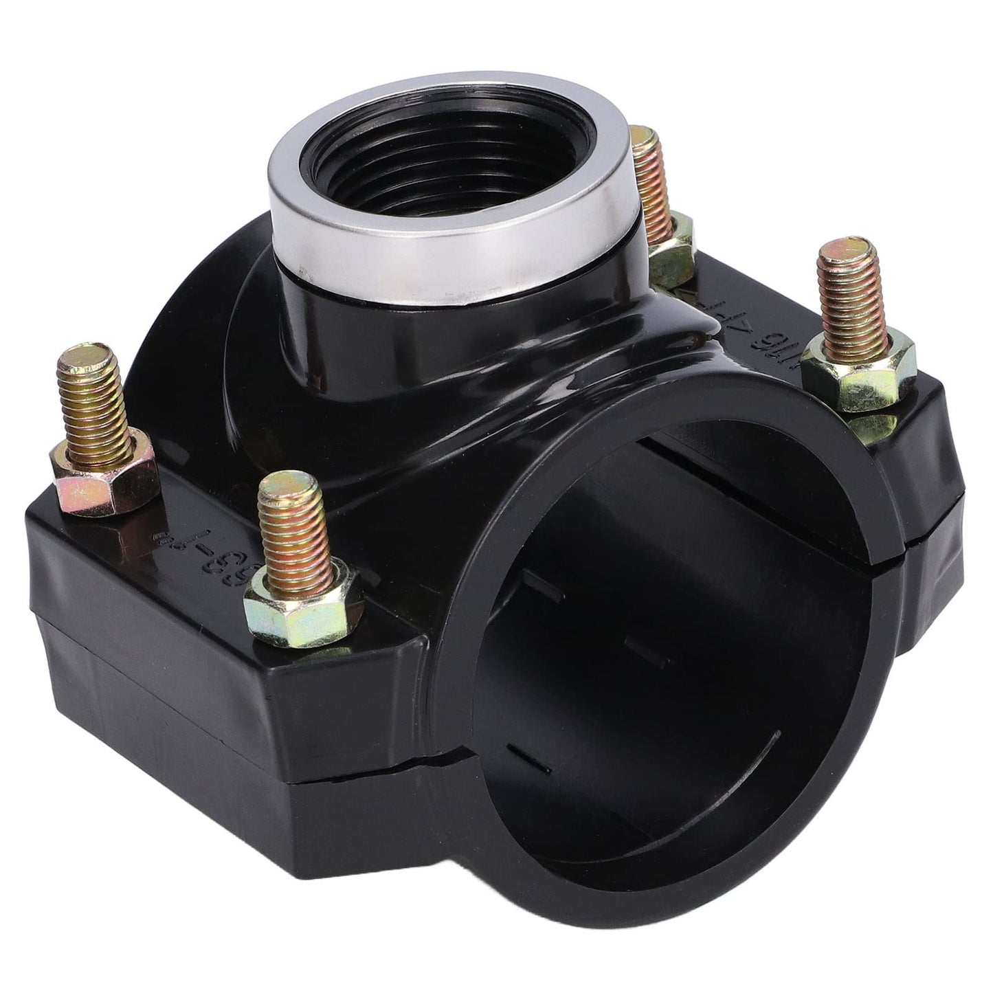 "مشبك سرج بلاستيك لتوصيل الأنابيب"