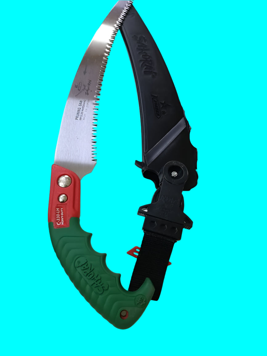 "منشار تقليم أشجار الفاكهة فولاذ منجنيز بطول ٣٢٠ ملم"