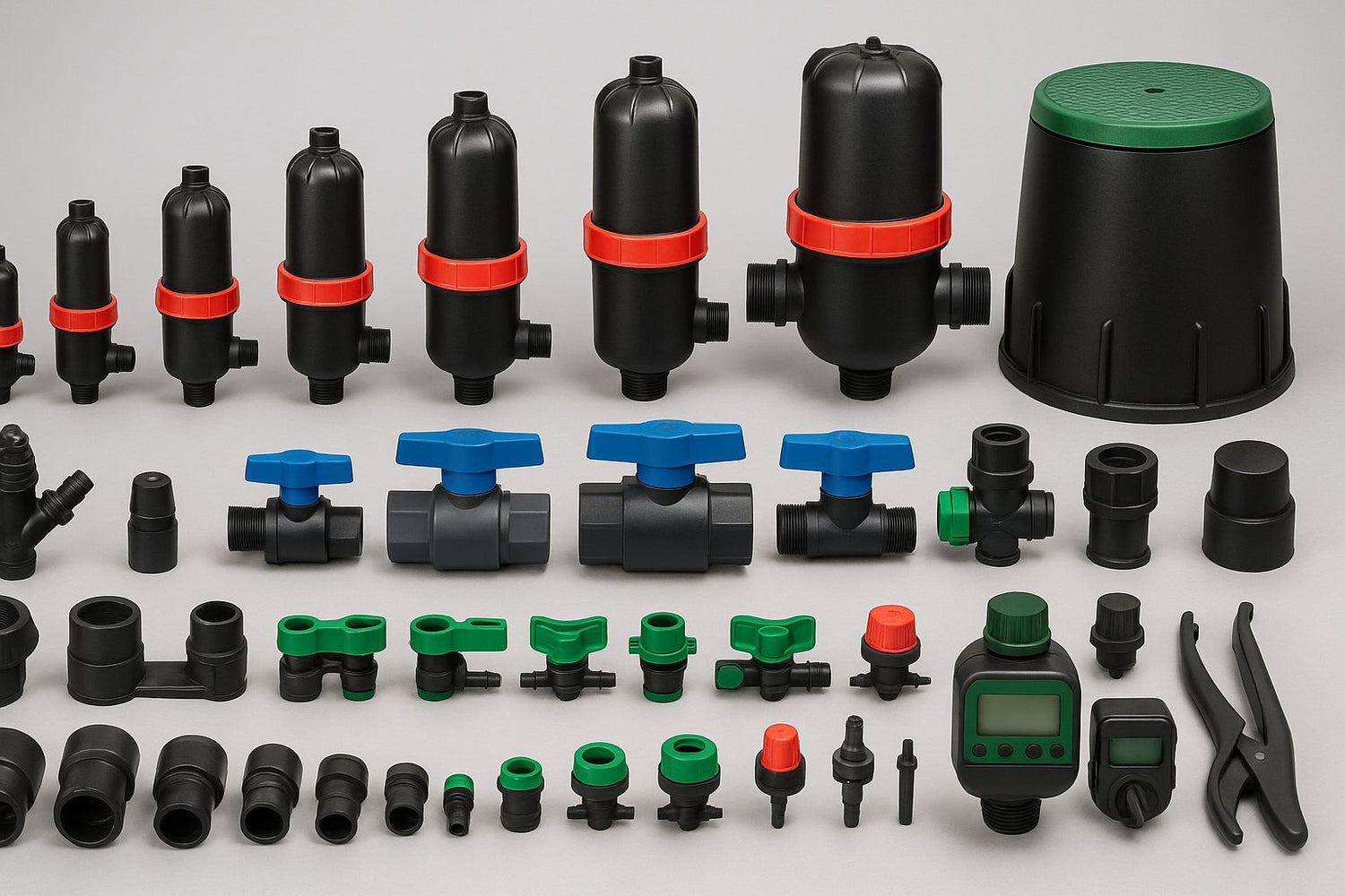 وصلات خراطيم التنقيط-محابس - معدات تقليم وتقطيع