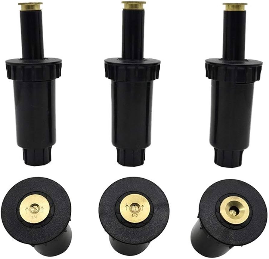 "Pop-up Sprinkler بمدى حتى 5 أمتار وضغط 4.5 بار"

