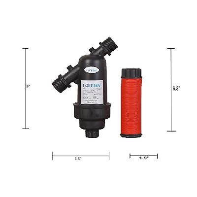 "فلتر أقراص 1 بوصة للري الزراعي بضغط 10 بار وترشيح 120 ميش"