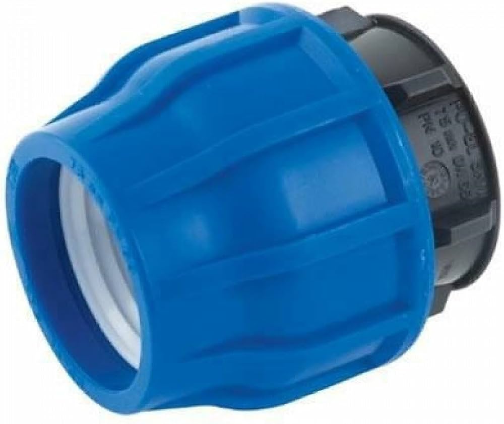 "وصلة كوع 32 مم من البلاستيك المقوى للري الزراعي"