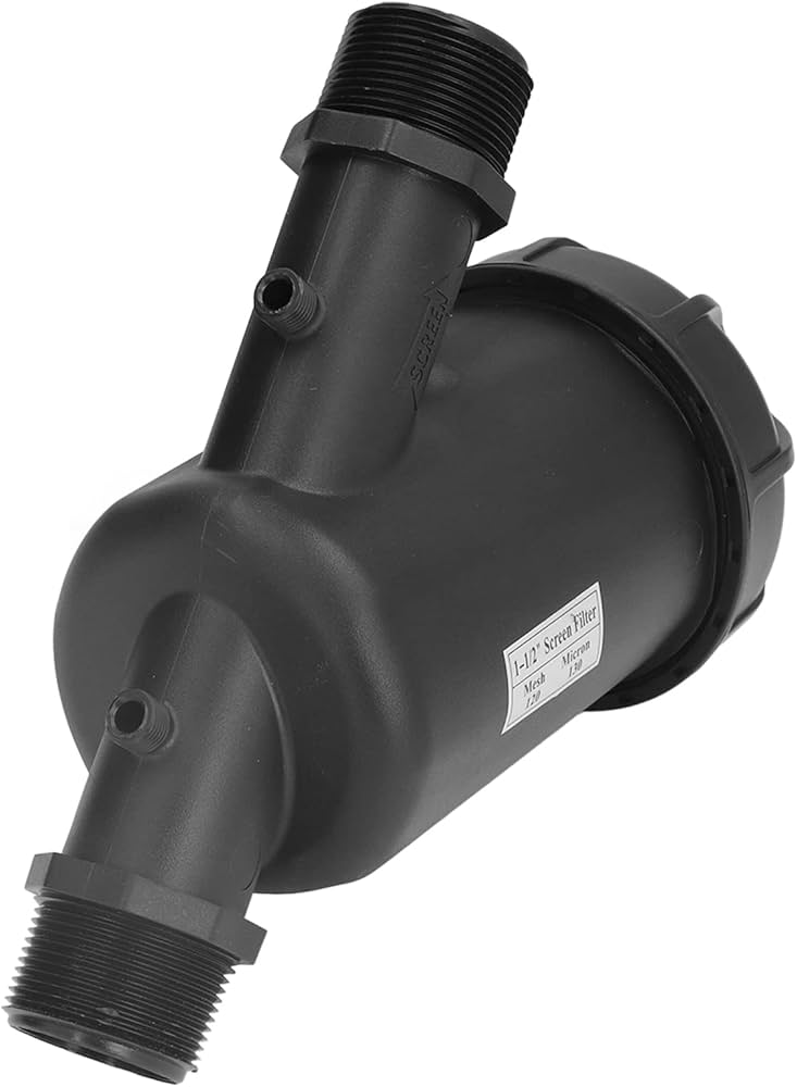 "فلتر ري 3 بوصة بوصلة BSP بترشيح دقيق للمياه"