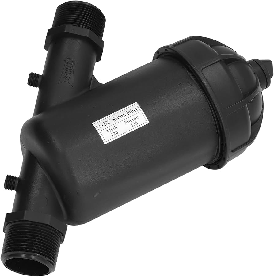 "فلتر مياه زراعي 2 بوصة بقدرة تدفق 20 متر مكعب في الساعة"