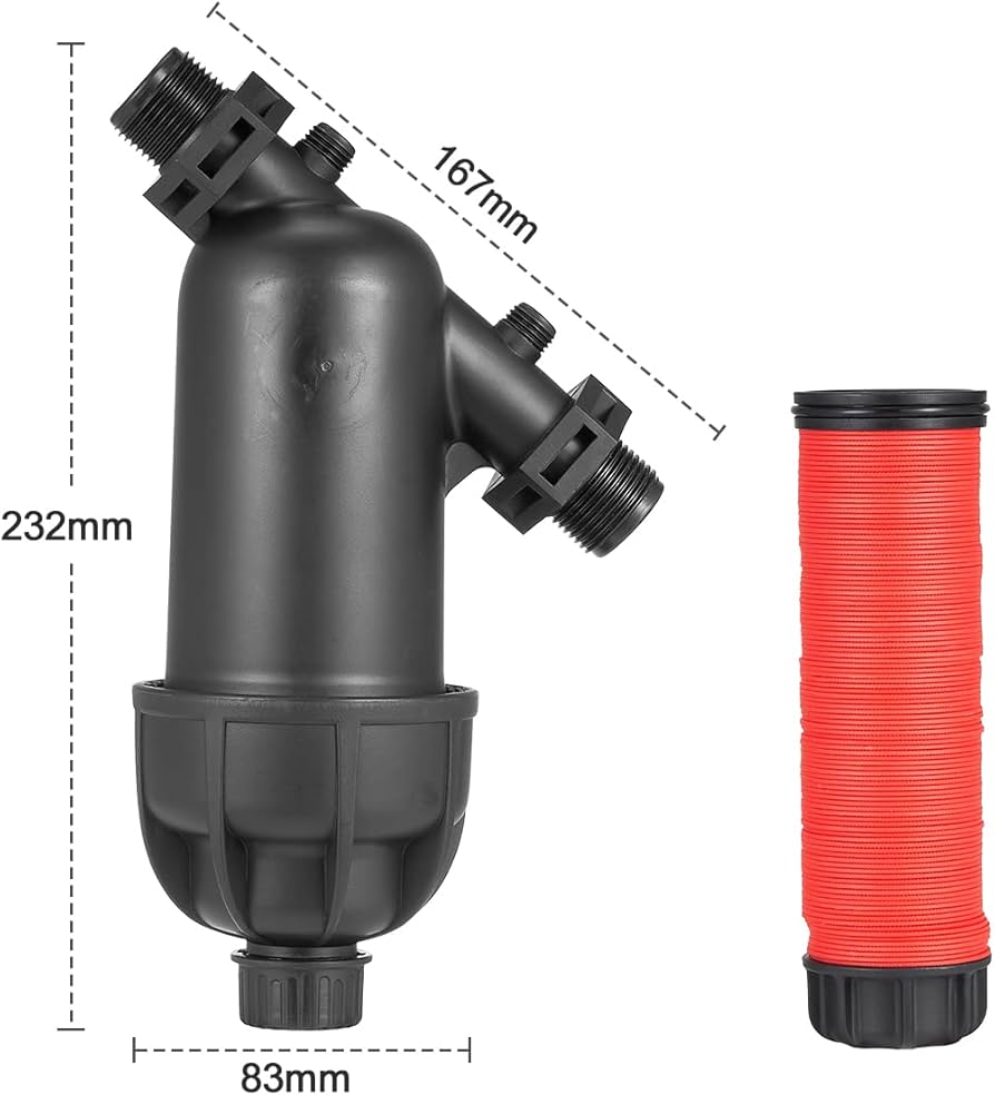 "فلتر مياه زراعي 1.5 بوصة - حماية شبكة الري من الانسداد"