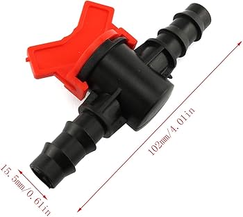 "صمام مياه مقاس ١٦ ملم للري الزراعي"