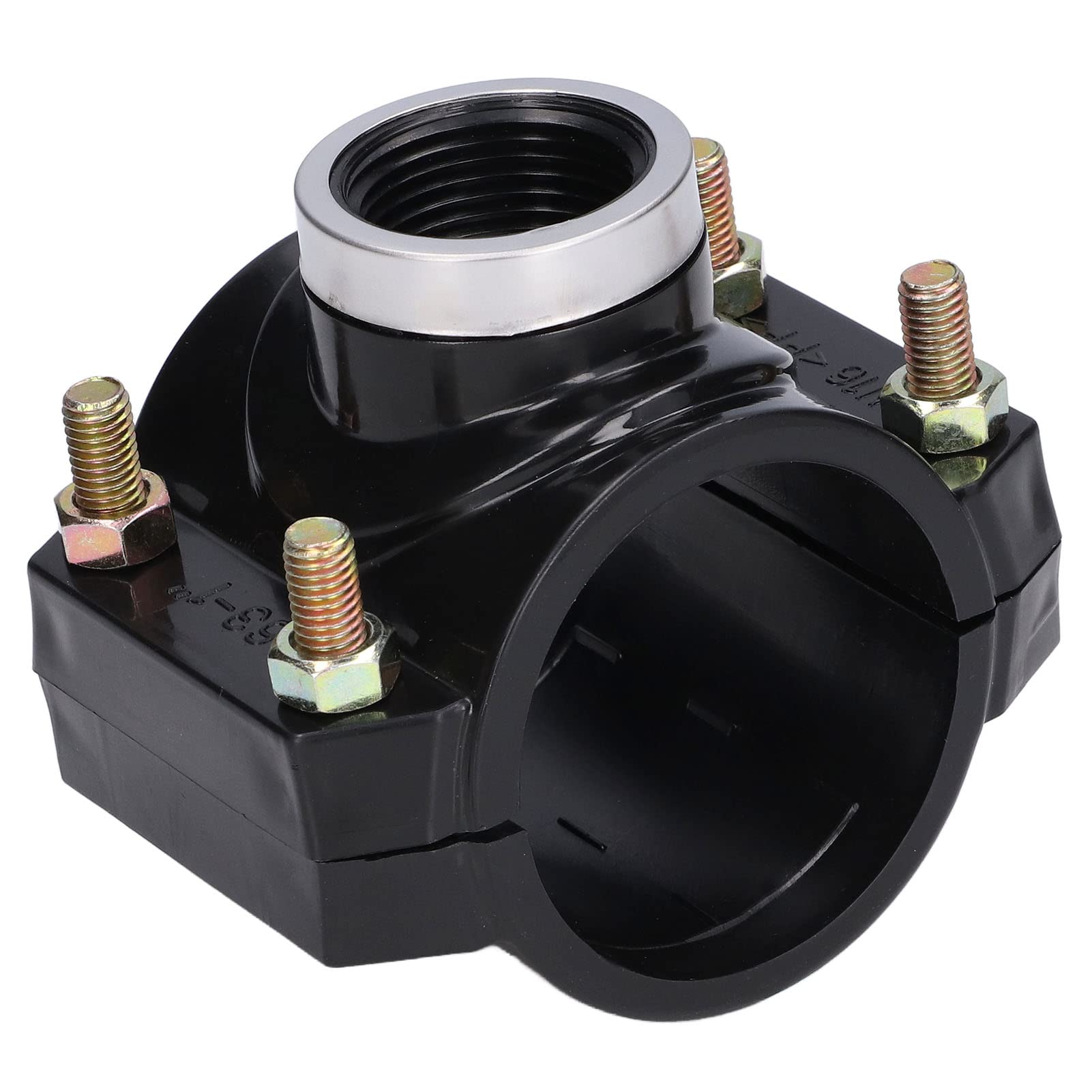 "مشبك سرج بلاستيك لتوصيل الأنابيب"