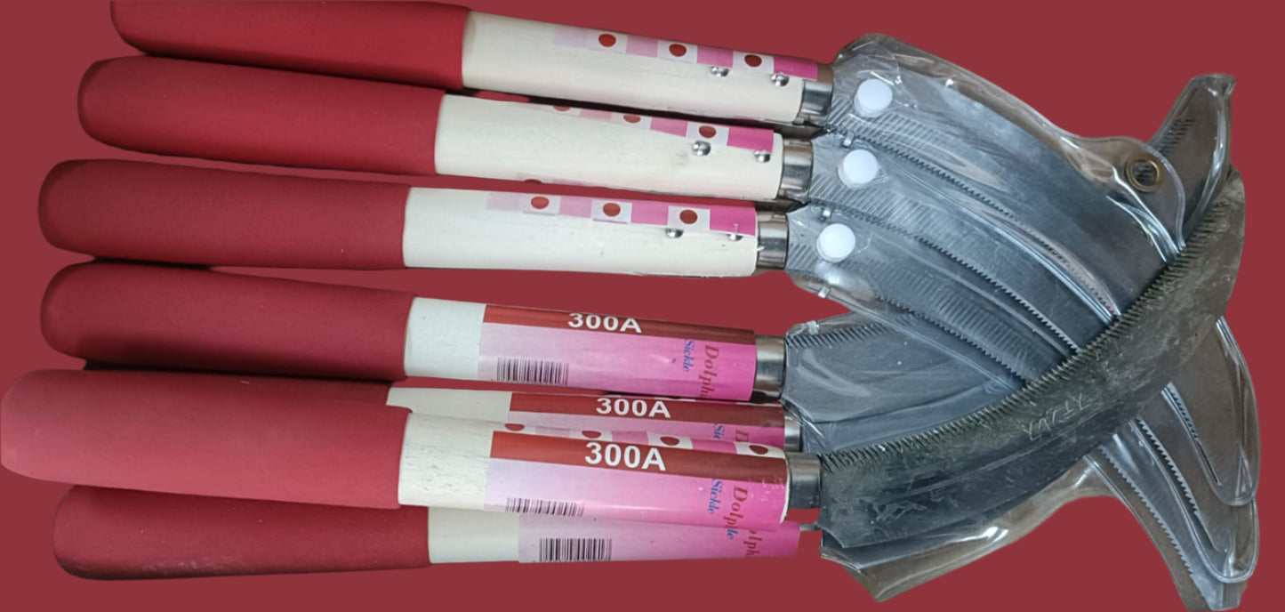 منجل بمقبض بلاستيك – طول ٢٨.٥ سم – فولاذ منجنيز