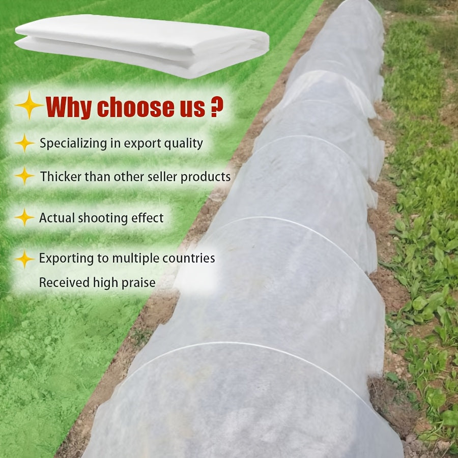 أقمشة غير منسوجة زراعية مقاومة للأشعة فوق البنفسجية
غطاء حماية زراعي منسوج غير منسوج
أقمشة زراعية لحماية النباتات
Non-woven agricultural cover UV treated