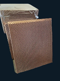 "فلتر ورق بلب للتهوية وتبريد البيت الزراعي"